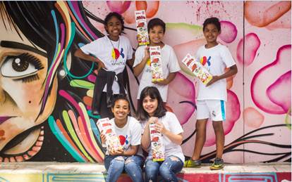 GRUPO SEGURADOR BANCO DO BRASIL E MAPFRE patrocina projetos de transformação social na infância e adolescência