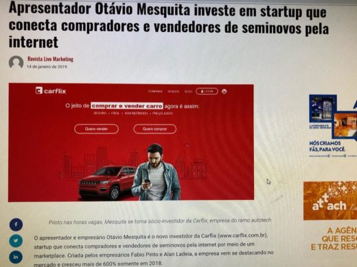 Otávio Mesquita transforma paixão por carros em investimento no setor de seminovos