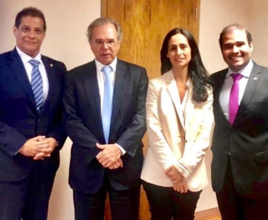Presidente da Fenacor é recebido pelo ministro da Economia