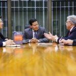 Márcio Coriolano apresenta setor  ao vice-presidente da República do Brasil