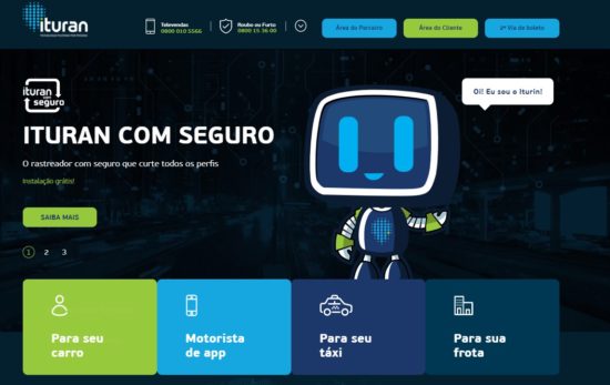 Novo portal da Ituran facilita acesso a produtos e serviços