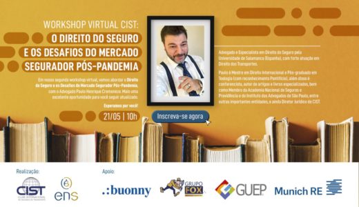 Desafios pós-pandemia” será tema do segundo webinar do CIST