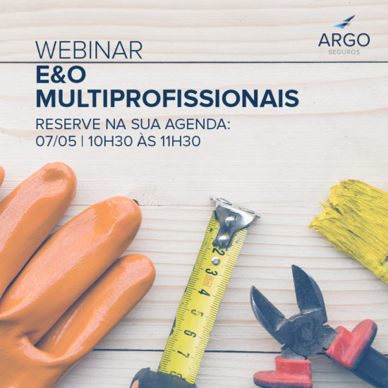 Palestras virtuais da Argo continuarão em maio