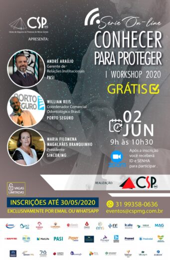 CSP-MG promove workshops “Conhecer para Proteger”