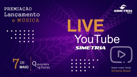 Simetria Brasil realiza live no dia 07/05