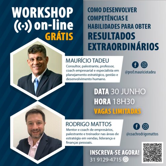 Workshop gratuito ensina caminho do sucesso no “novo normal”