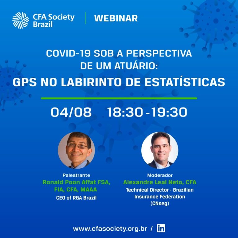 “COVID-19 sob a perspectiva de um atuário:  GPS no labirinto de estatísticas”