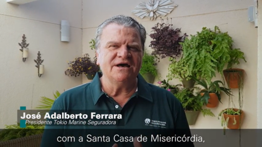 Tokio Marine faz doação à Santa Casa de SP