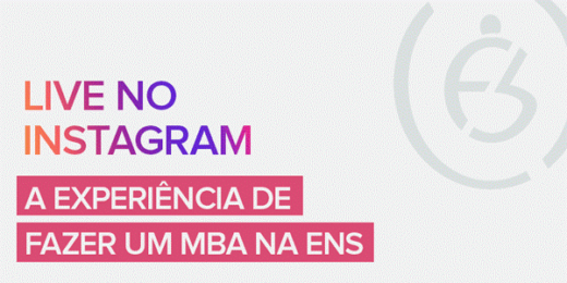 Escola de Négocios e Seguros promove ‘live’ sobre MBA