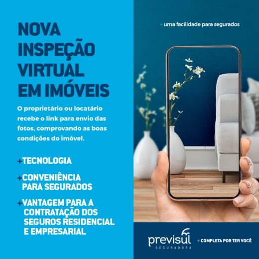Previsul lança Vistoria Online para seguros Residencial e Empresarial