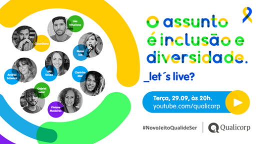 Qualicorp promove live sobre diversidade e valorização humana