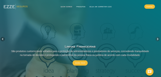 EZZE Seguros lança novo site com cadastro de Corretor Online