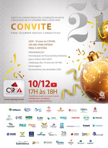 CSP-MG realiza confraternização e posse da nova diretoria