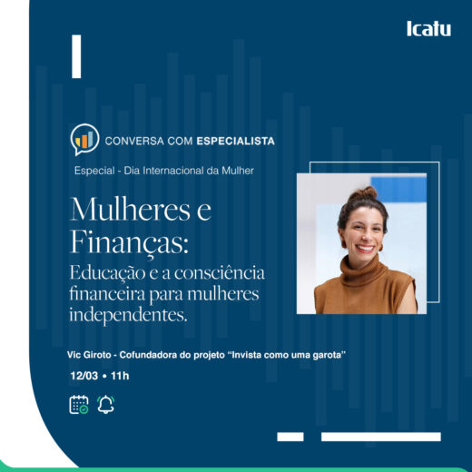 Icatu realiza live sobre planejamento financeiro  ao público feminino