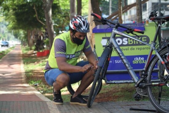 SOS Bike já socorreu 11 mil ciclistas em São Paulo