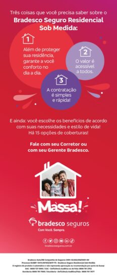 Bradesco promove campanha para expansão de seguro residencial no nordeste