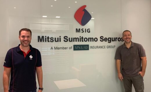 Força total da área comercial da Mitsui Sumitomo