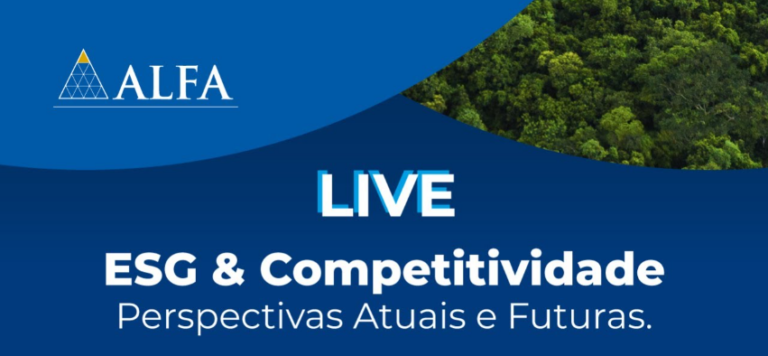Conglomerado Alfa realiza webinar sobre ESG & Competitividade