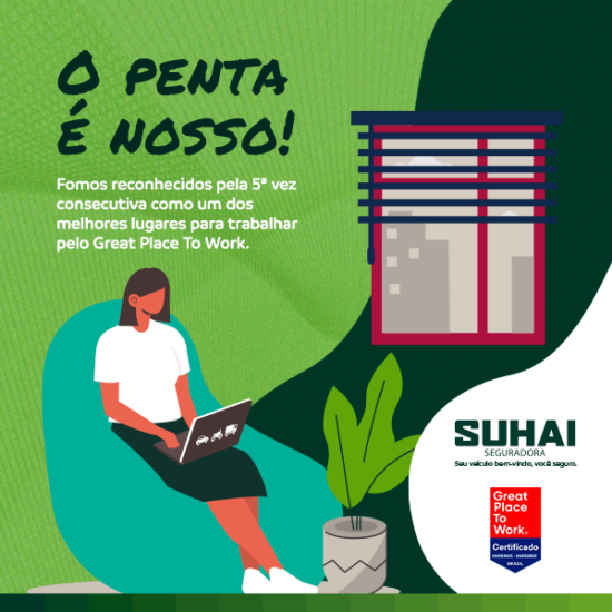 Foco em pessoas traz certificação GPTW para Suhai pelo 5º ano consecutivo