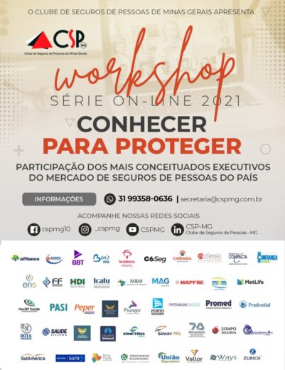 CSP-MG lança edição 2021 da série de workshops “Conhecer para Proteger”
