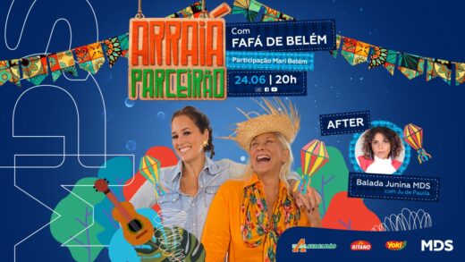 MDS Brasil patrocina live de festa junina com Fafá de Belém