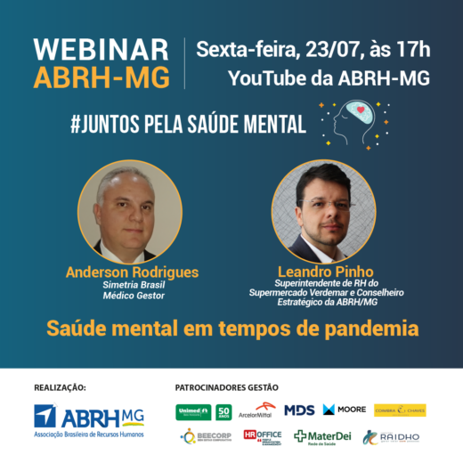 Simetria apoia Movimento Unidos pela Saúde Mental e participa de webinar