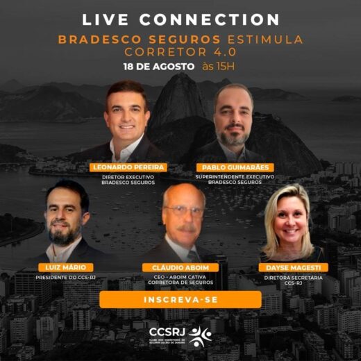CCS-RJ realiza live Connection com o Grupo Bradesco Seguros