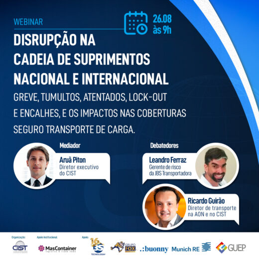 CIST promove mesa redonda sobre ‘disrupção na cadeia de suprimentos’