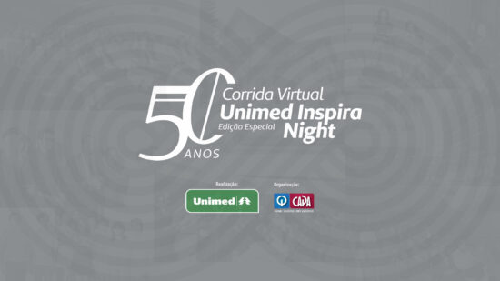Corrida Virtual Unimed Inspira 50 anos Etapa Night é neste fim de semana