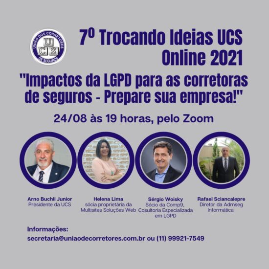 UCS orienta corretores de seguros para adequação da LGPD