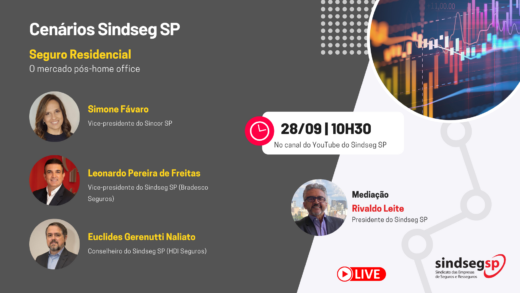 “Cenários Sindseg SP” estreia com live sobre seguro residencial