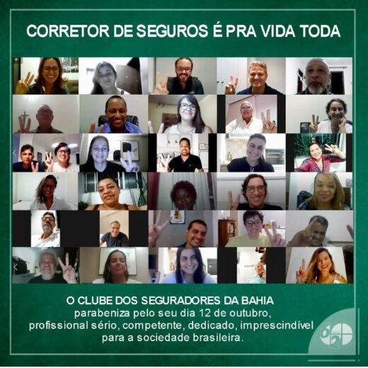 Clube dos Seguradores da Bahia convida os corretores para as transmissões