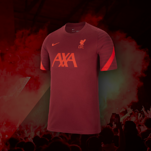 AXA promove campanha para corretores de seguros com camisas do Liverpool FC