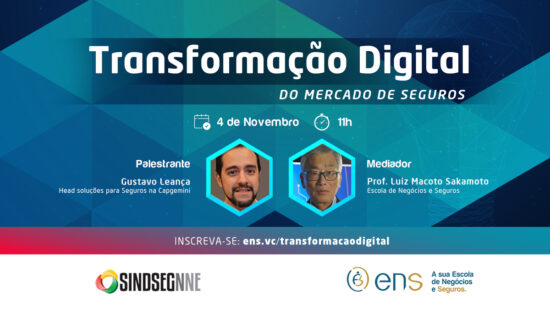 Sindsegnne e ENS promovem evento on-line sobre transformação digital