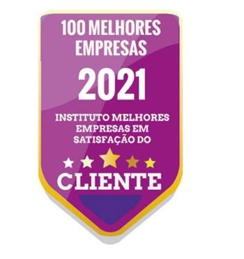 Empresa está entre as 100 Melhores Empresas em Satisfação do Cliente 2021