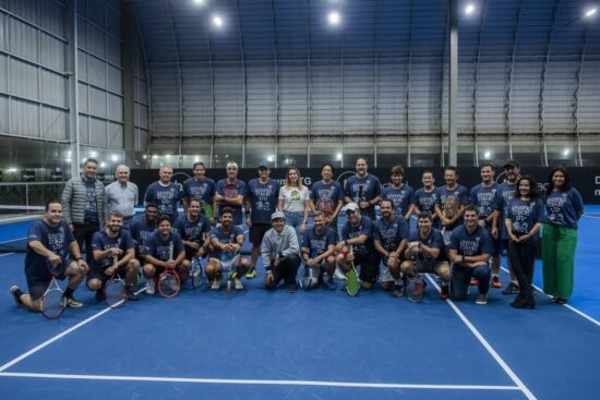 MDS Brasil reúne parceiros do setor de seguros e realiza clínica de tênis beneficente