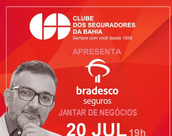 Clube dos Seguradores da Bahia recebe executivo da Bradesco Seguros