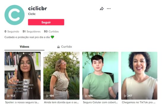 Ciclic, insurtech da BB Seguros, cria conta no TikTok