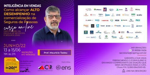 CSP-MG treina corretor para alcançar alta performance em Seguros de Pessoas