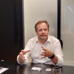 Carlos Frederico Ferreira presidente da Austral Seguradora recebe imprensa