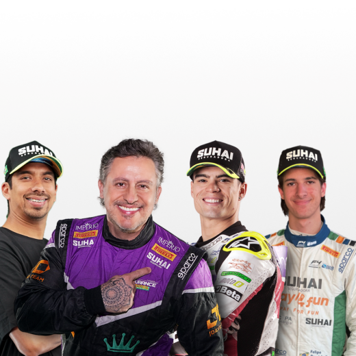 Suhai apresenta time de patrocinados com a chegada de Fabinho da Hornet