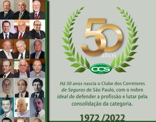 Os 50 anos do Clube dos Corretores de Seguros de São Paulo