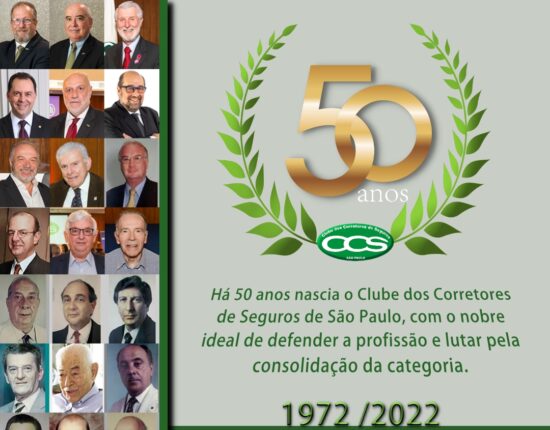 Os 50 anos do Clube dos Corretores de Seguros de São Paulo