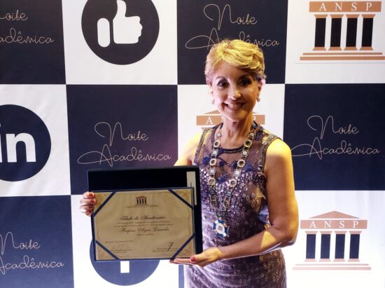 Regina Lacerda, CEO da Rainha do Seguro é acadêmica da ANSP