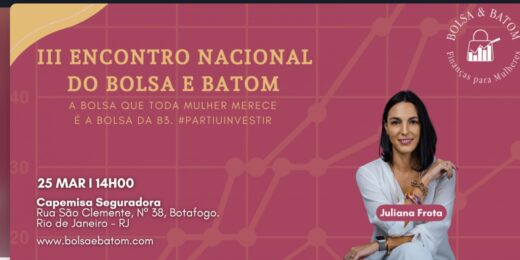 A proposta é reunir mulheres para debater finanças pessoais em comemoração ao Mês da Mulher