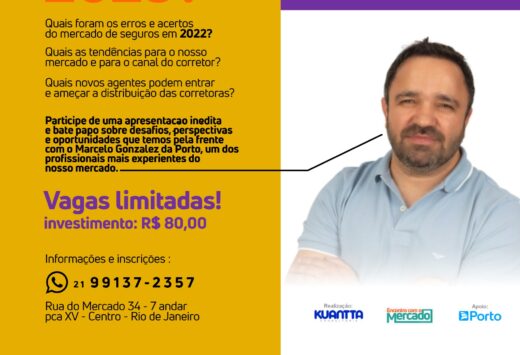 O que esperar de 2023 para o mercado de seguros é tema de curso no RJ