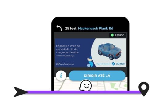 Zurich faz campanha no Waze pelo Maio Amarelo