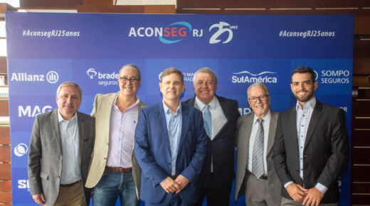 Bradesco Seguros prestigia almoço de 25 anos da Aconseg-RJ
