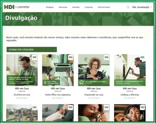 HDI Seguros lança portal de comunicação HDI+ Corretor