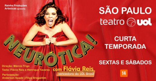 Flávia Reis apresenta o solo “Neurótica” em São Paulo